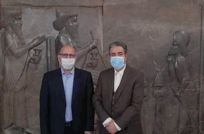 بازدید رئیس فراکسیون گردشگری مجلس از موزه ملی ایران